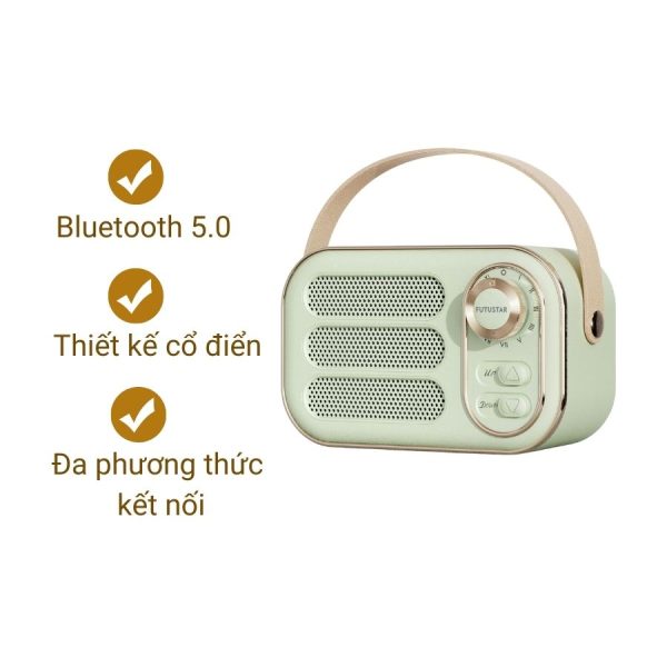 Loa Bluetooth Cổ Điển Mã P-LOA08