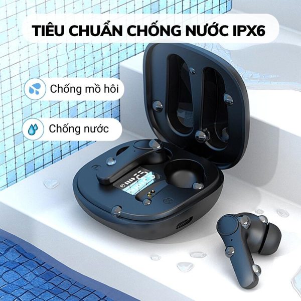 Tai Nghe Bluetooth Màu Đen