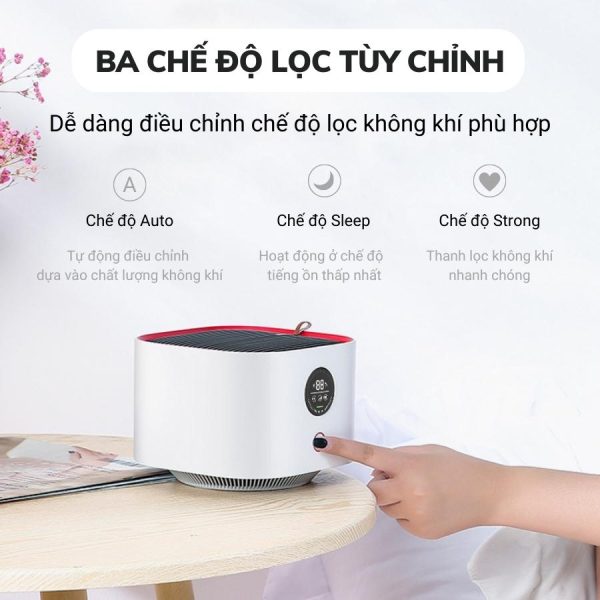 Máy Lọc Không Khí Cầm Tay Mã P-ML10