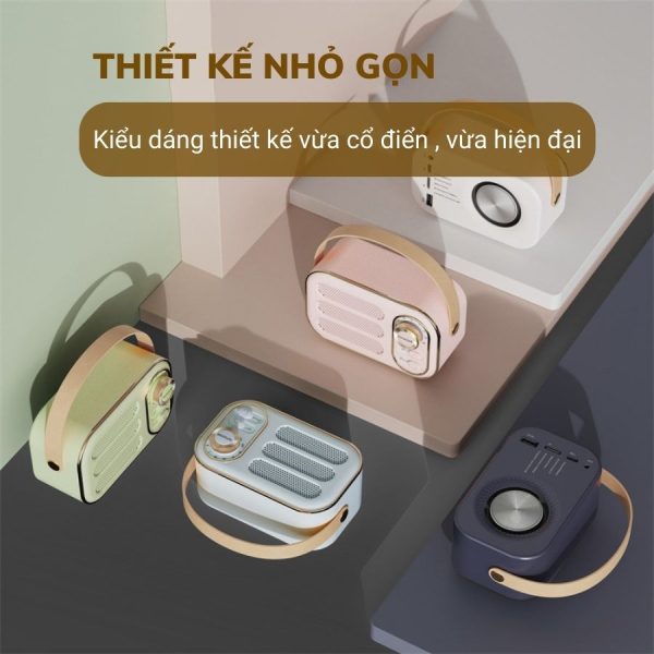 Loa Bluetooth Cổ Điển Mã P-LOA08