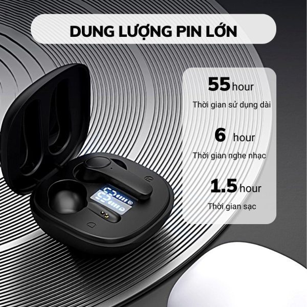 Tai Nghe Bluetooth Màu Đen