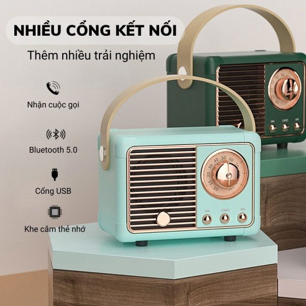 Loa Bluetooth Tân Cổ Điển Mã P-LOA13