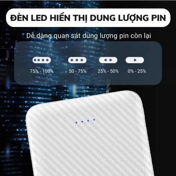 Sạc dự phòng mã P-SDP07 