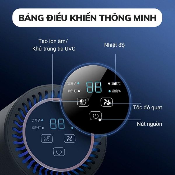 Máy lọc không khí cầm tay mã P-ML02