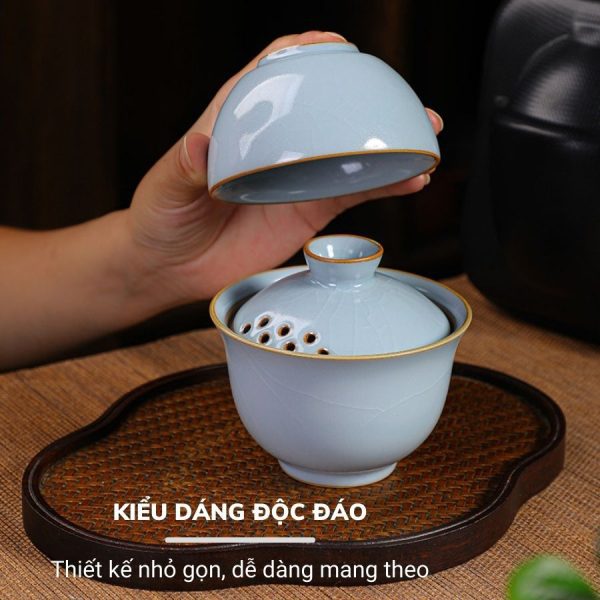 Bộ ấm pha trà nhỏ gọn P-BT05