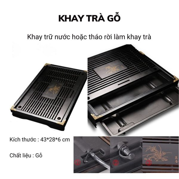 Bộ ấm trà kèm ấm đun P-BT07