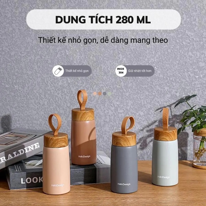 4: Bạn có thể lựa chọn nhiều mẫu bình giữ nhiệt có in logo doanh nghiệp và lời chúc độc đáo