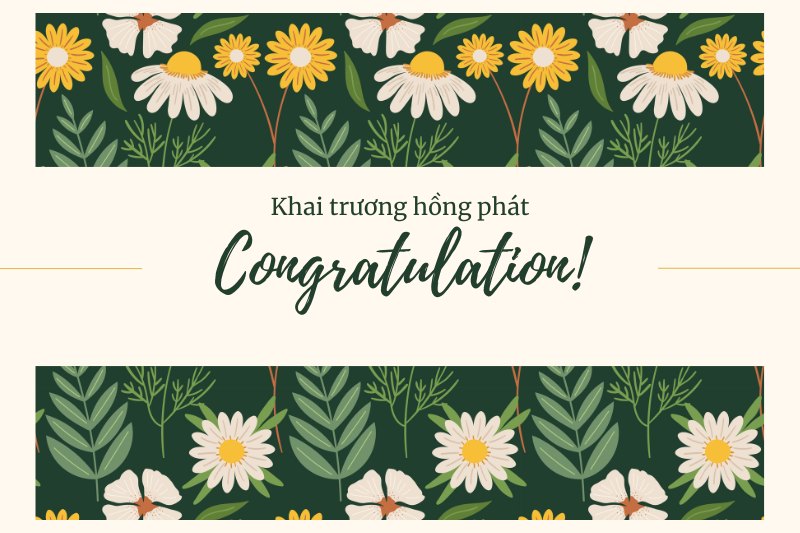 khai trương hồng phát