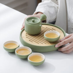 Bộ ấm trà in logo