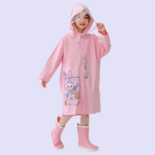 Áo mưa kiểu dáng đáng yêu cho bé