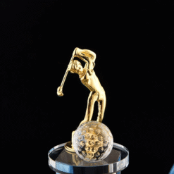 Cúp pha lê biểu tượng golf