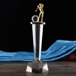 Cúp pha lê biểu tượng golf