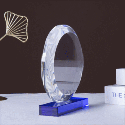 Cup pha lê hoạ tiết bông lúa