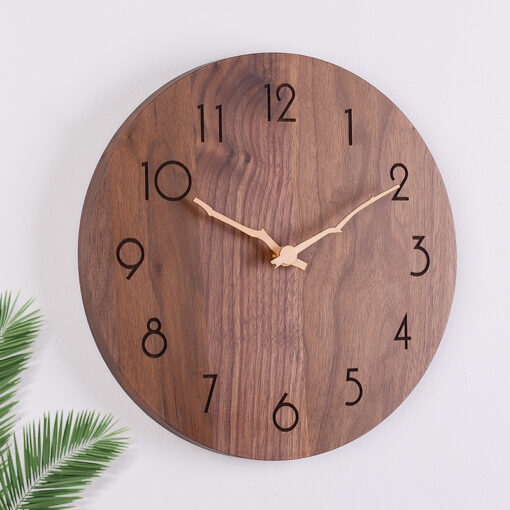 Đồng hồ treo phòng khách đơn giản