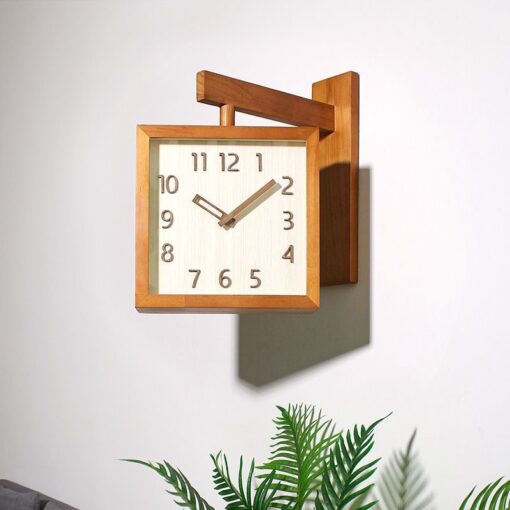 Đồng hồ treo tường 2 mặt