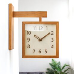 Đồng hồ treo tường 2 mặt