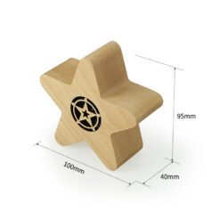 Loa Bluetooth gỗ nguyên khối