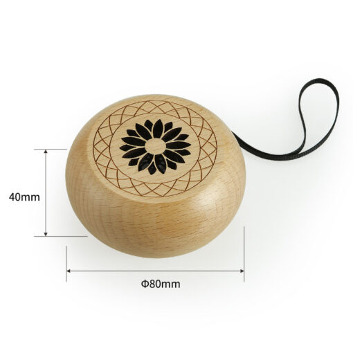 Loa Bluetooth gỗ nguyên khối