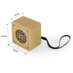Loa Bluetooth gỗ nguyên khối