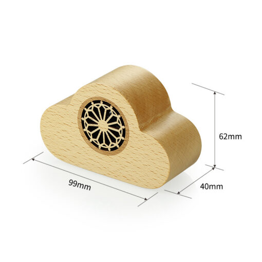 Loa Bluetooth gỗ nguyên khối