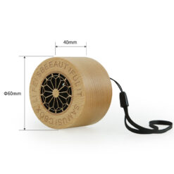 Loa Bluetooth gỗ nguyên khối