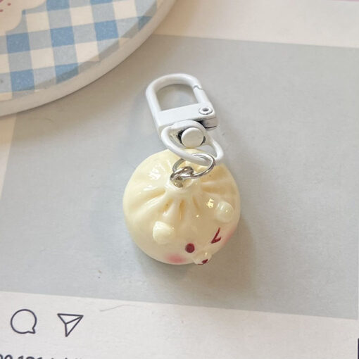 Móc khóa bánh bao ngộ nghĩnh