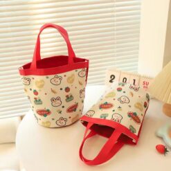 Túi vải nhỏ hoạ tiết dễ thương