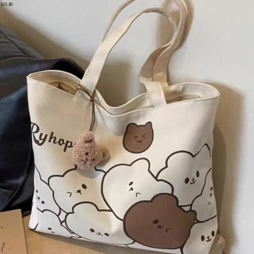 Túi vải canvas học sinh đa năng