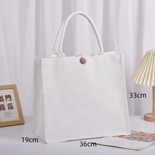 Túi canvas trắng đa dạng kích thước