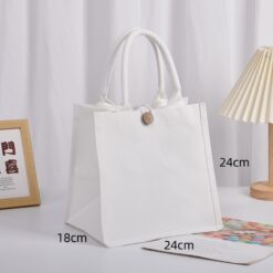 Túi canvas trắng đa dạng kích thước