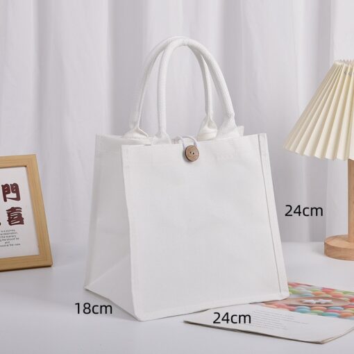Túi canvas trắng đa dạng kích thước