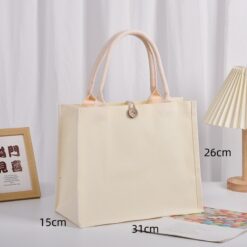 Túi canvas trắng đa dạng kích thước
