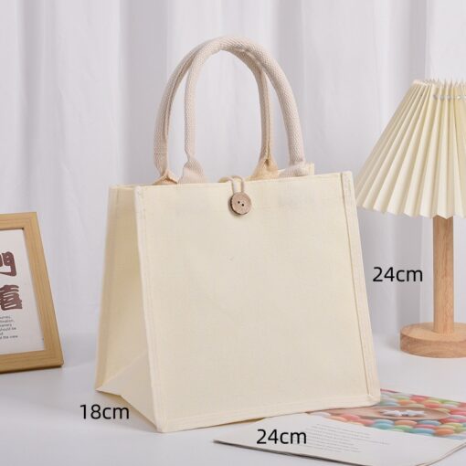 Túi canvas trắng đa dạng kích thước