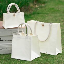 Túi canvas trắng đa dạng kích thước