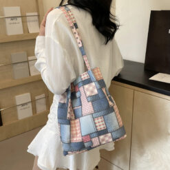 Túi xách nữ thời trang tote denim đa năng