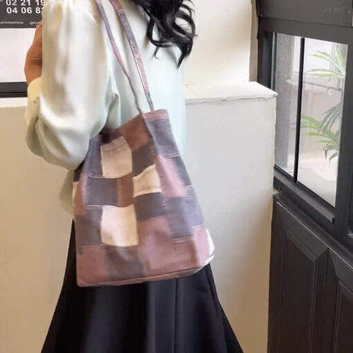 Túi xách nữ thời trang tote denim đa năng