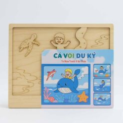Bộ tô màu lắp ráp sáng tạo