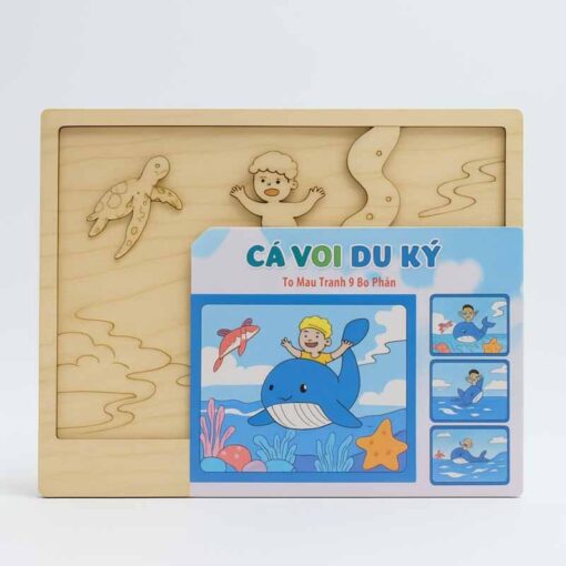 Bộ tô màu lắp ráp sáng tạo