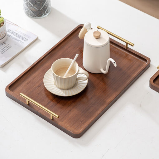 Khay tre có quai xách cao cấp