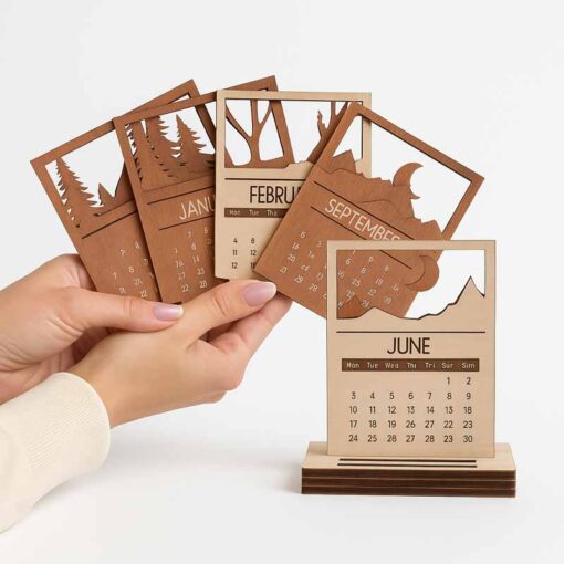 Lịch 2025 tối giản
