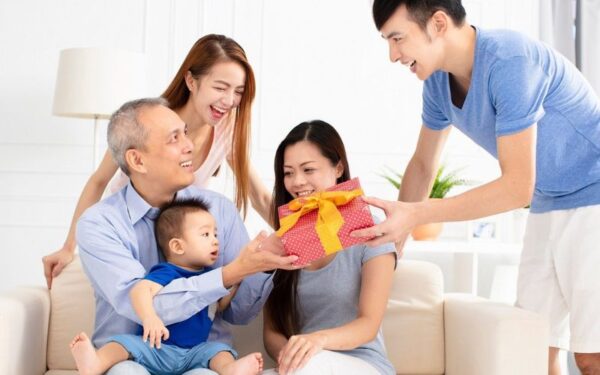 quà tặng bố