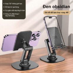 Giá đỡ điện thoại đa trục gia do dien thoai da truc mau den 9