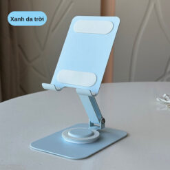 Giá đỡ điện thoại gấp gọn xoay 360 độ gia do dien thoai gap gon xoay 360 do xanh blue 8