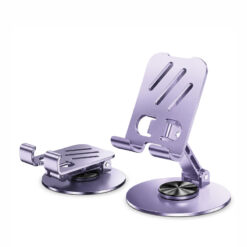 Giá đỡ điện thoại hợp kim xoay 360 độ gia do dien thoai hop kim xoay 360 do mau tim 3