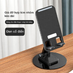 Giá đỡ điện thoại và máy tính bảng gia do dien thoai va may tinh bang mau den 5